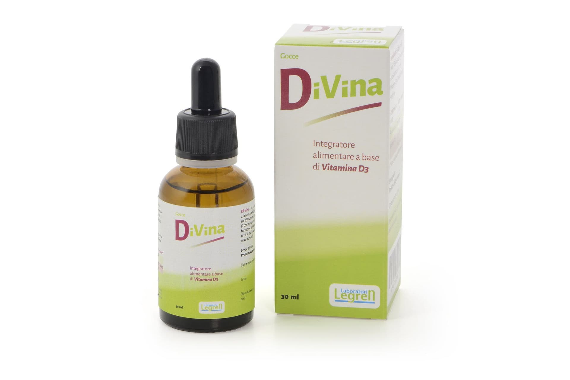 Vitamin D3 – 30 ml Tropfen | Divina Gocce