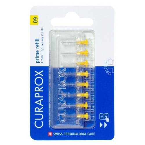 Curaprox CPS 09 Prime Interdentalbürsten gelb – Refill