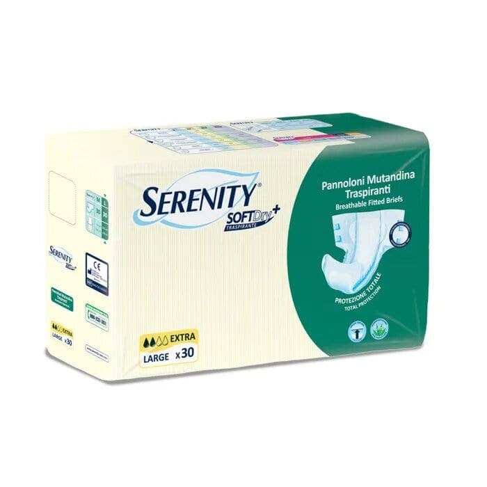 Serenity Soft Dry Extra Windelhose Größe L – 30 Stück