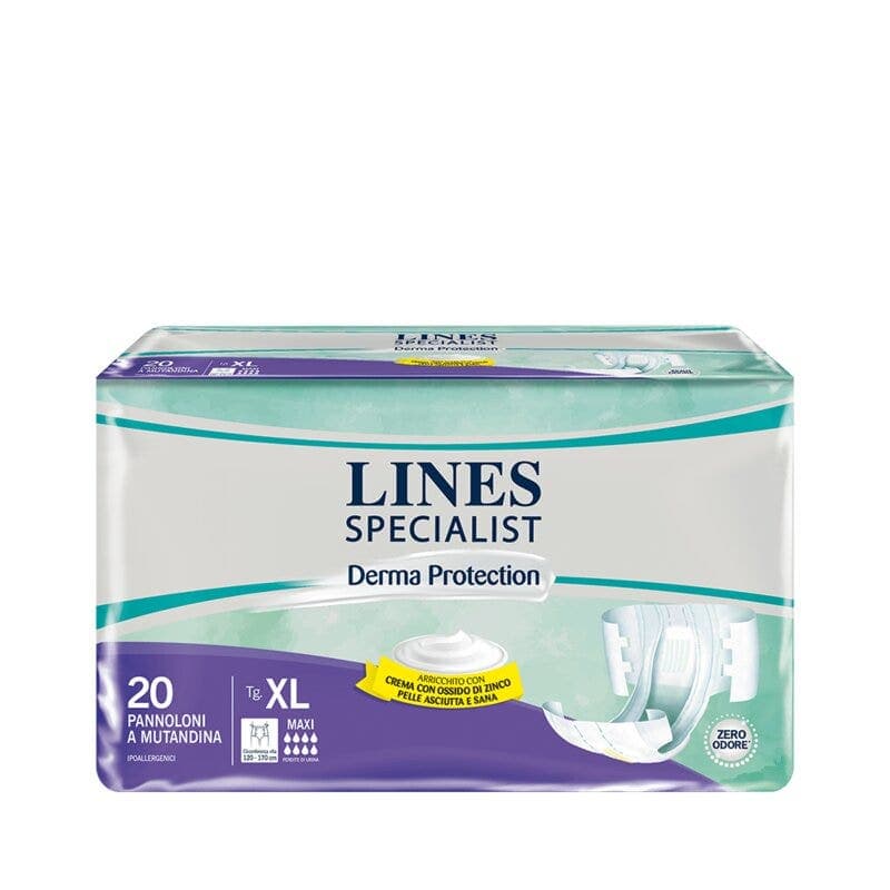 LINES SP DERM PAN MAXI XL 20PZ