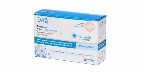 Blefacare Idra – Augenpflege-Tücher, 14 Stück