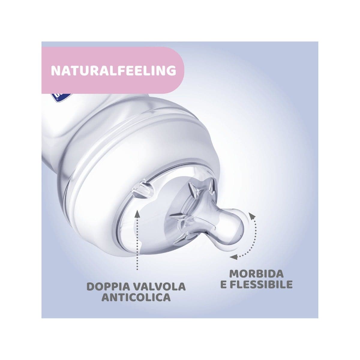 Chicco Biberon Glas 0M+ 250 ml
