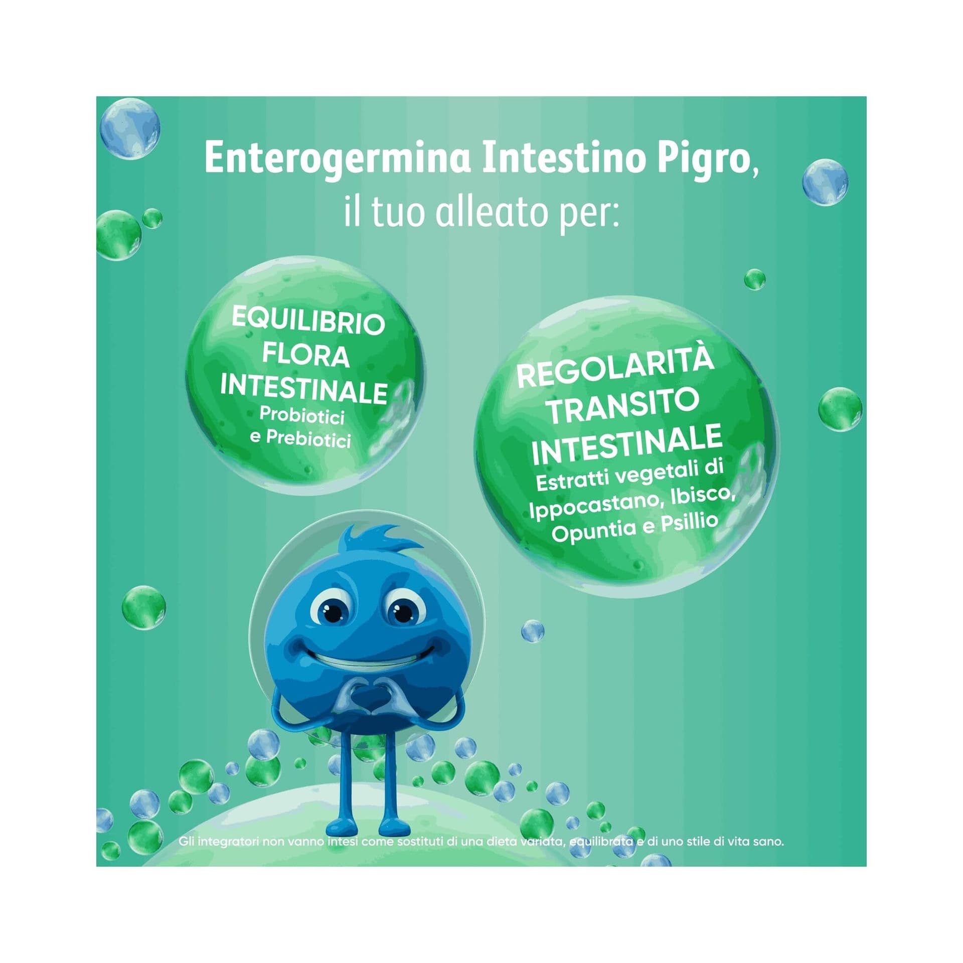 Probiotika mit Milchsäurebakterien – 20 Beutel Darm | Enterogermina Intestinale Pigro