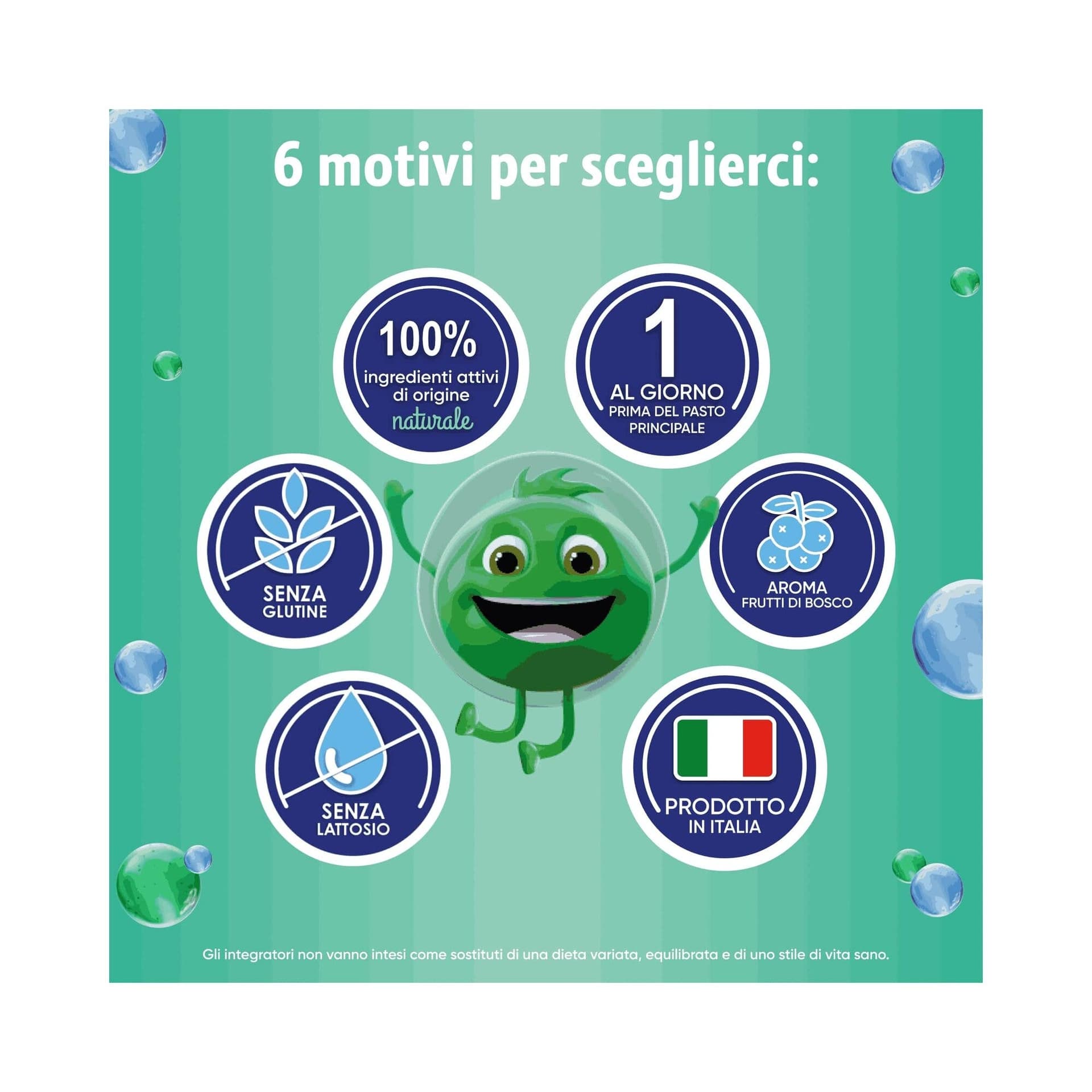 Probiotika mit Milchsäurebakterien – 20 Beutel Darm | Enterogermina Intestinale Pigro