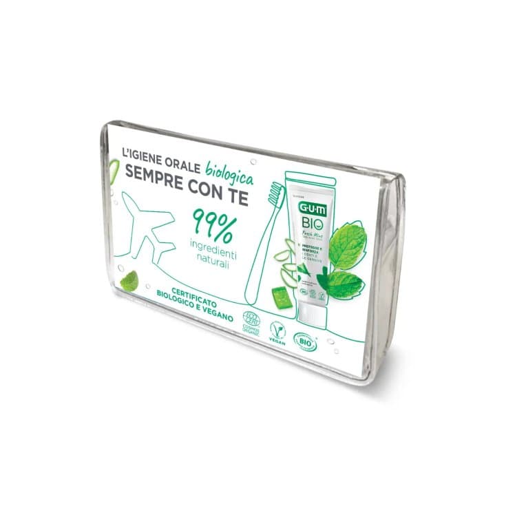 GUM Travel Kit Bio – Reise-Set für die Mundhygiene