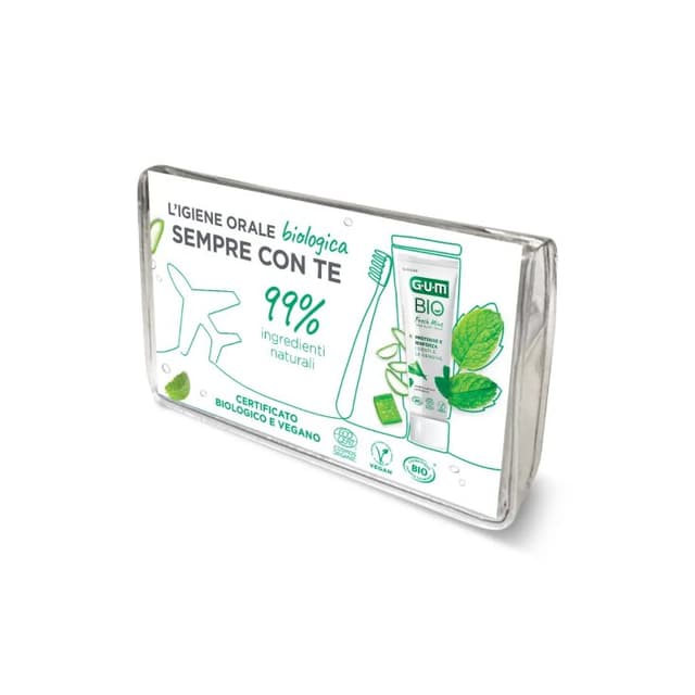 GUM Travel Kit Bio – Reise-Set für die Mundhygiene