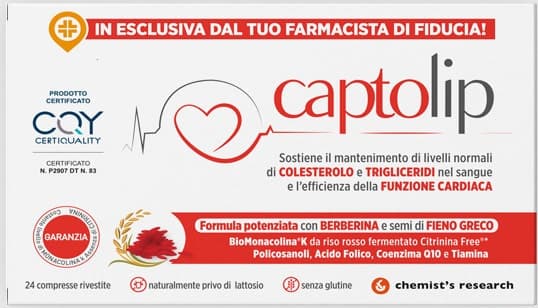 CAPTOLIP NEW FORMULA 24CPR-DISP