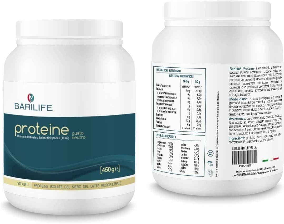 Barilife Proteine – 450 g Pulver