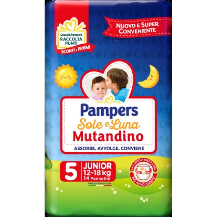 PAMPERS SL MUT JUNIOR 14PZ