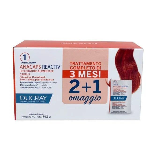 Multivitamine + Aminosäuren – 3 x 30 Kapseln | Anacaps Reactiv Trio