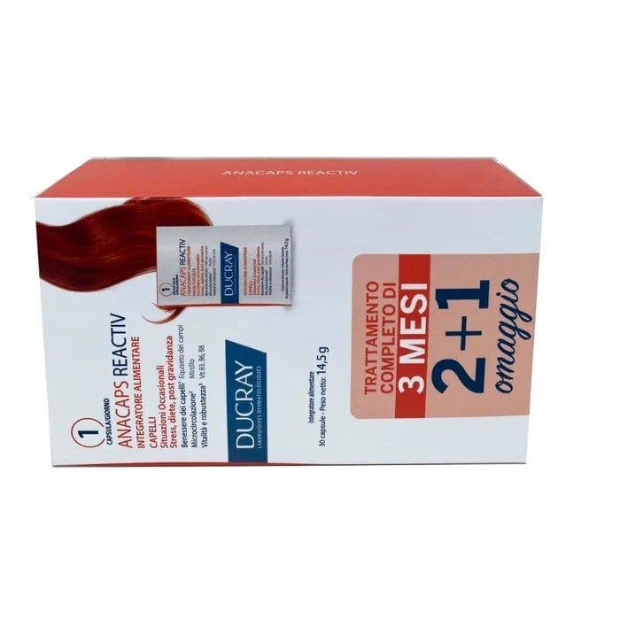 Multivitamine + Aminosäuren – 3 x 30 Kapseln | Anacaps Reactiv Trio