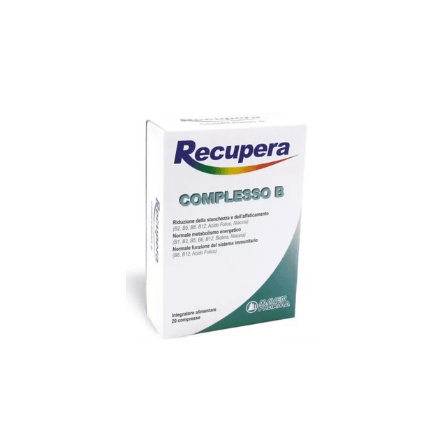 RECUPERA Komplexo B – 30 Tabletten