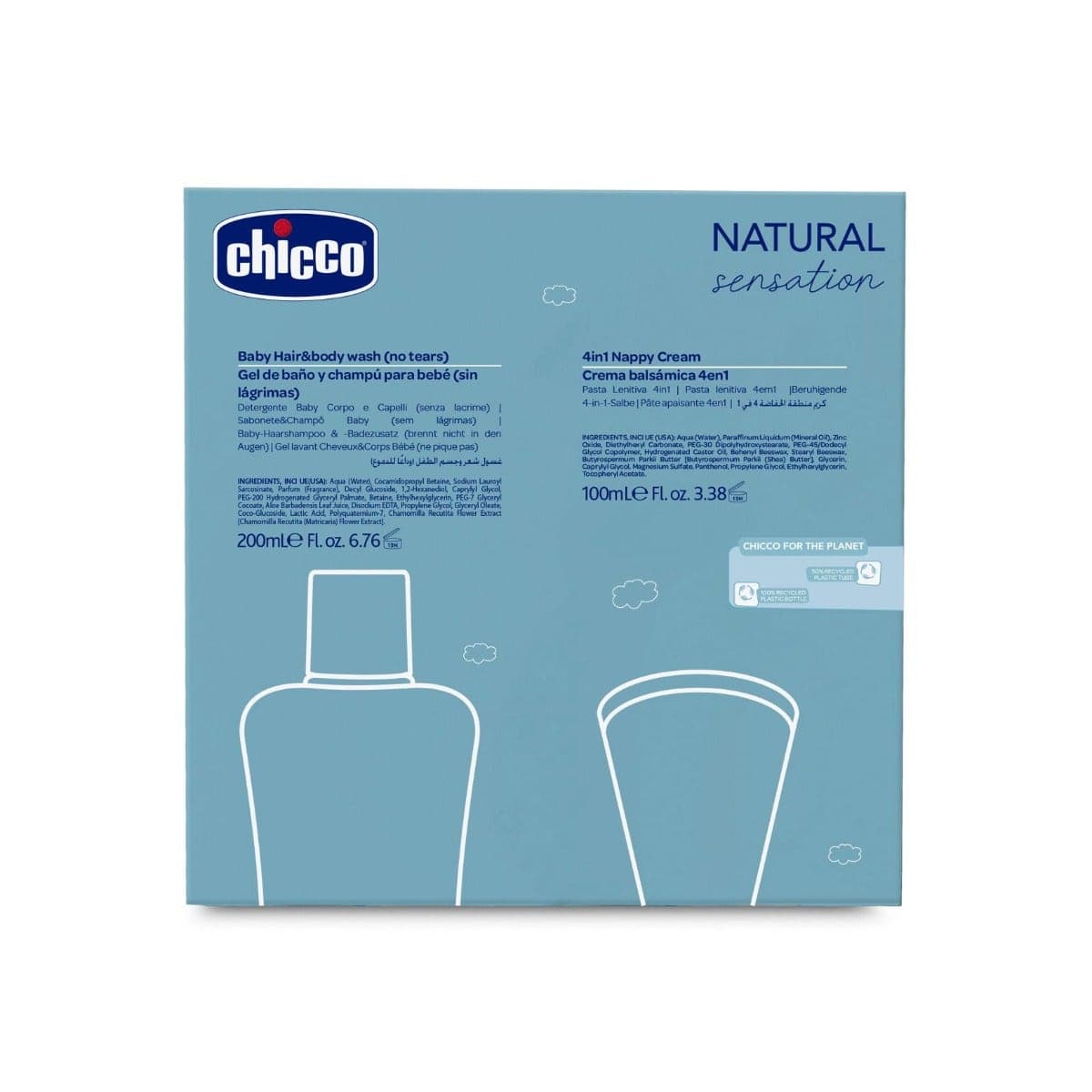 CH NS Set Bade-, Shampoo und Zahnpasta