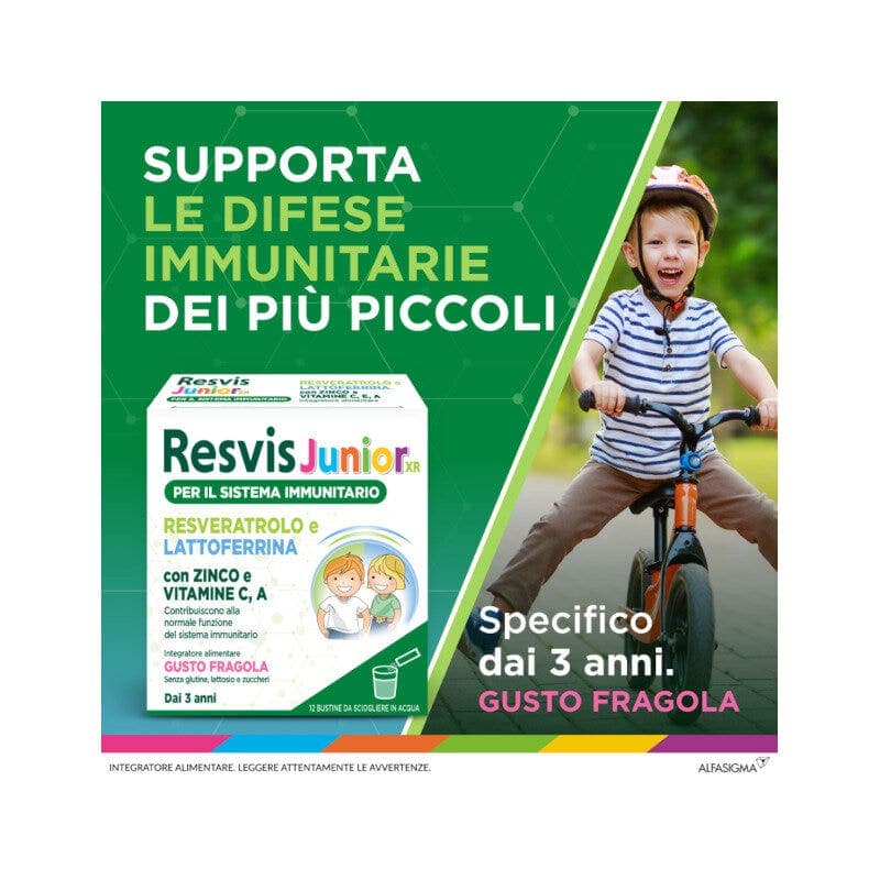 Resveratrol + Lactoferrin – 12 Beutel | Resvis Junior XR