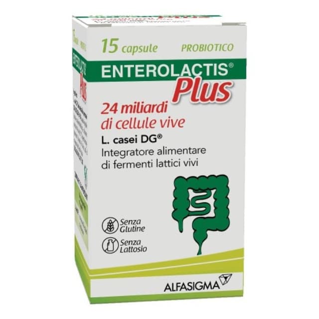 Enterolactis Plus – 15 Kapseln