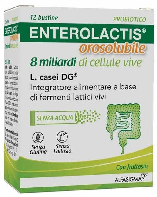 Probiotika mit Milchsäurebakterien – 12 Beutel | Enterolactis Orosolubile