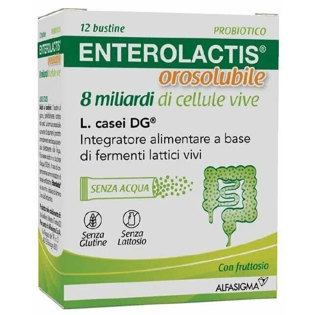 Probiotika mit Milchsäurebakterien – 12 Beutel | Enterolactis Orosolubile