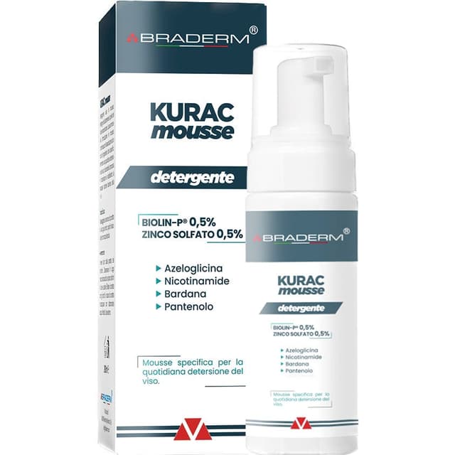 Kurac Reinigungsmousse Gesicht – 100 ml für unreine Haut