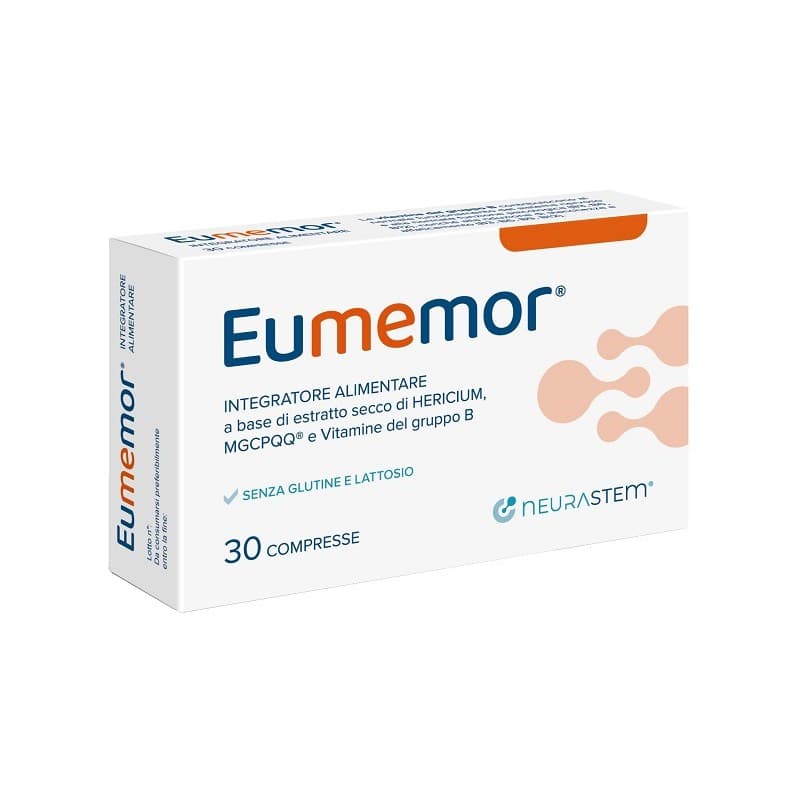 Eumemor – 30 Tabletten Nahrungsergänzungsmittel für Gedächtnis & Konzentration