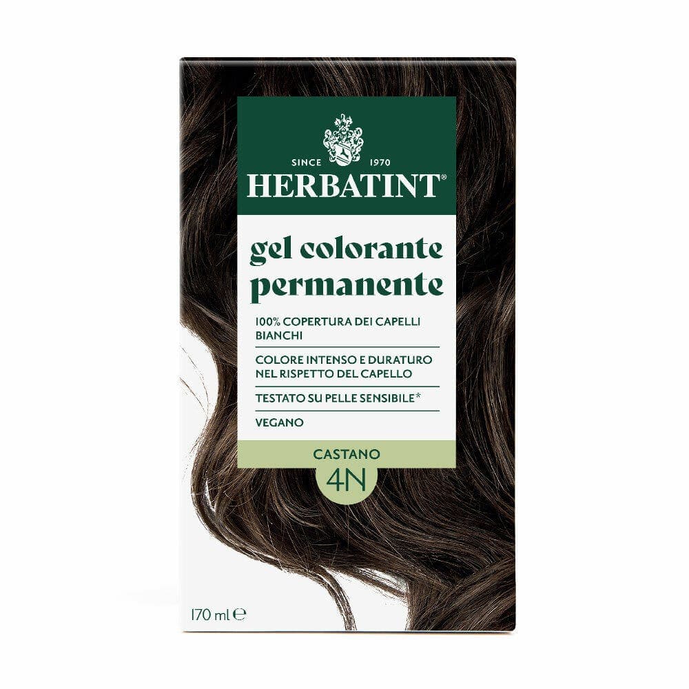 Herbatint 4N Kastanie – Permanente Haarfarbe Gel 170 ml