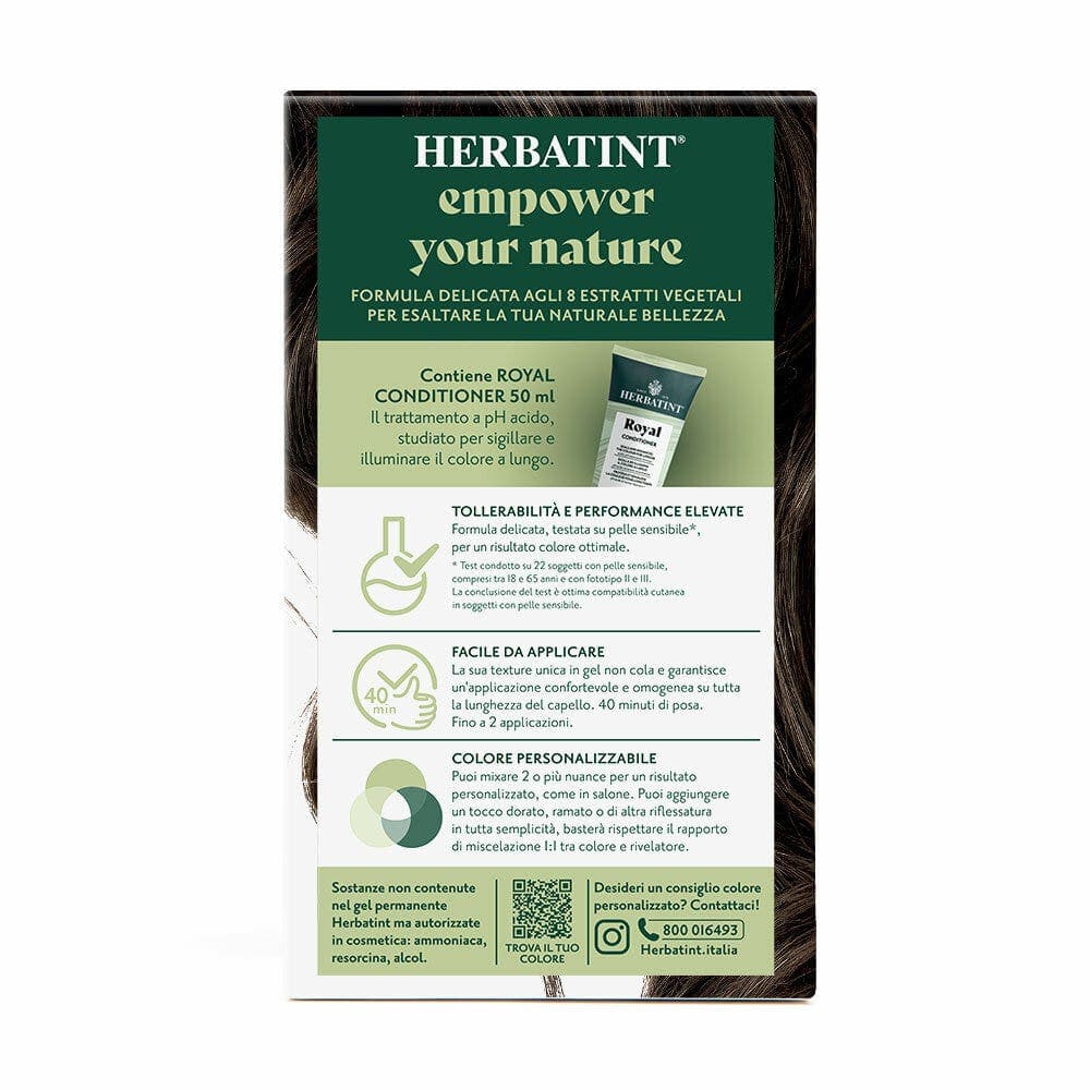 Herbatint 4N Kastanie – Permanente Haarfarbe Gel 170 ml
