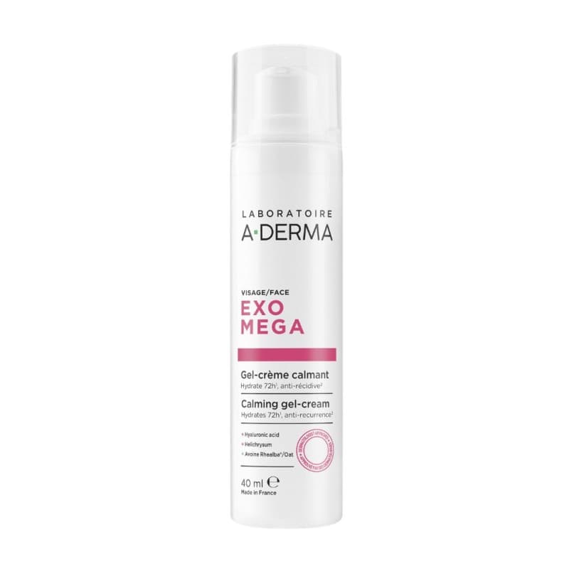 A-Derma Exomega Gel-Creme beruhigend – 40 ml Gesichtspflege
