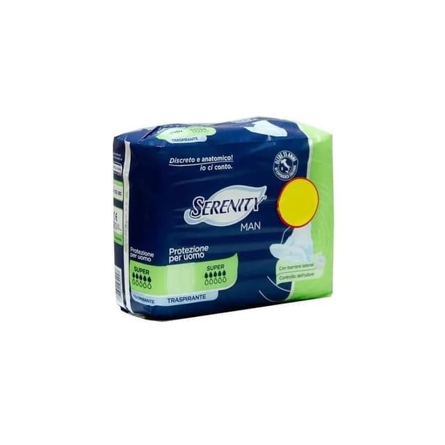 Serenity Light Men Super – 10 Inkontinenzeinlagen für Männer