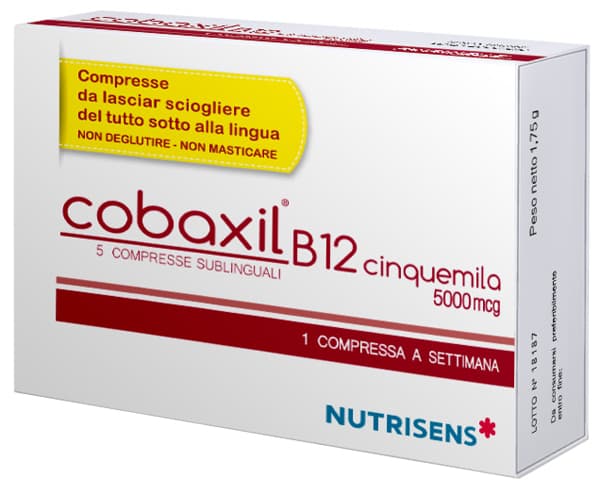 Cobaxil B12 5000 – 5 Tabletten mit Vitamin B12