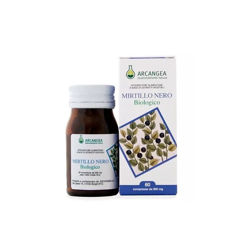 Mirtillo Nero Biologico – 60 Tabletten