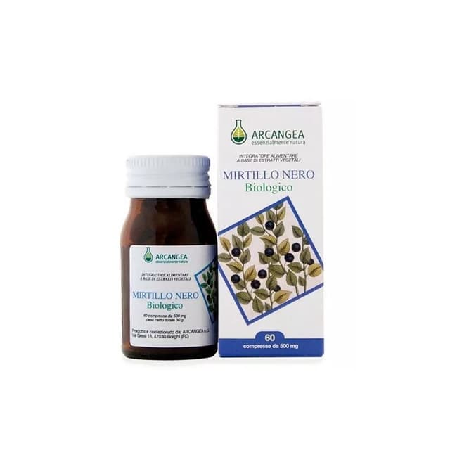 Mirtillo Nero Biologico – 60 Tabletten