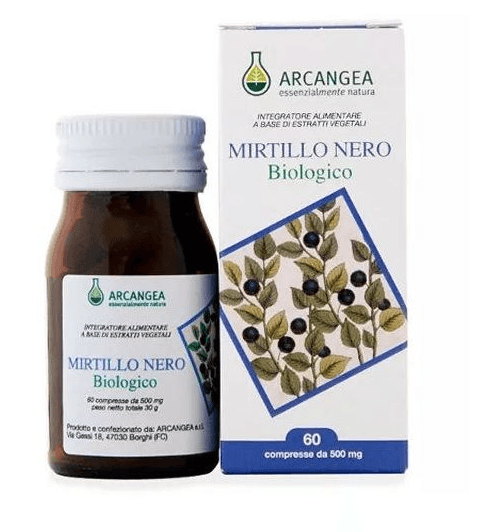 Mirtillo Nero Biologico – 60 Tabletten