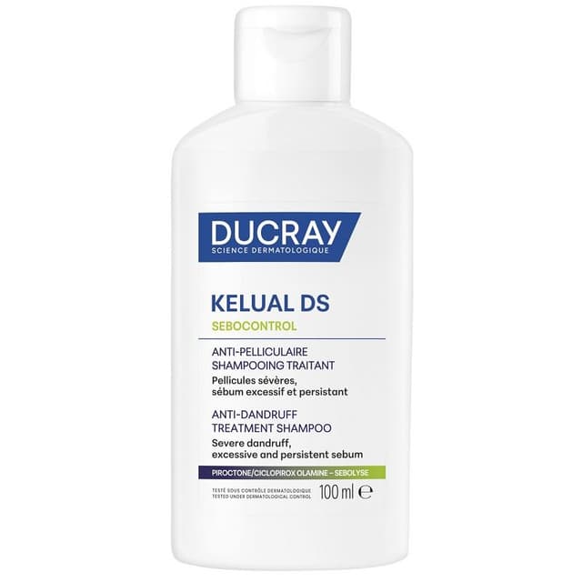 Ducray Kelual DS Sebocontrol Shampoo – 100 ml gegen Schuppen