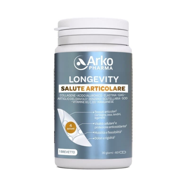 Longevity Salute Articolare – 60 Kapseln für die Gelenke
