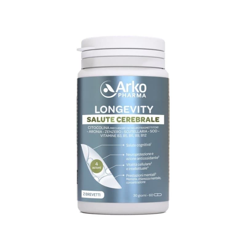 Longevity Salute Cerebrale – 60 Kapseln für Gehirn und Nervensystem