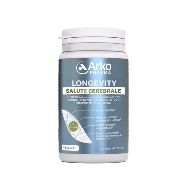 Longevity Salute Cerebrale – 60 Kapseln für Gehirn und Nervensystem