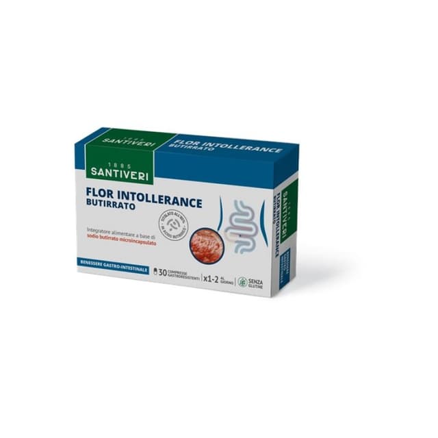 Flor Intollerance Butirrico – 30 Tabletten mit Buttersäure