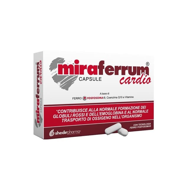 Miraferrum Cardio – 30 Kapseln mit Eisen