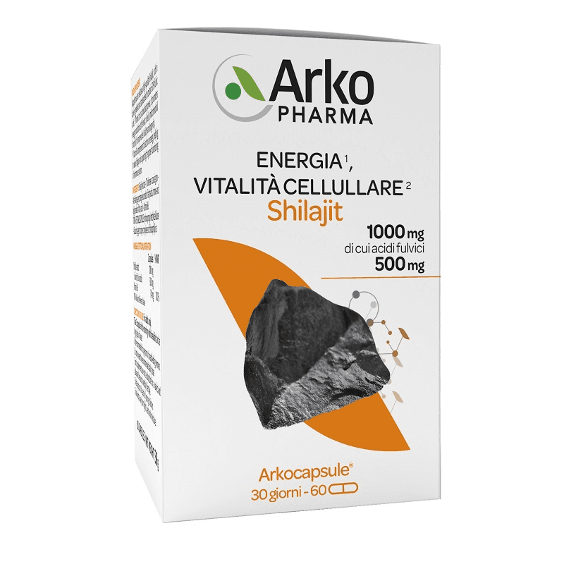 Arkocaps Shilajit Energie – 60 Kapseln mit Mumijo-Extrakt