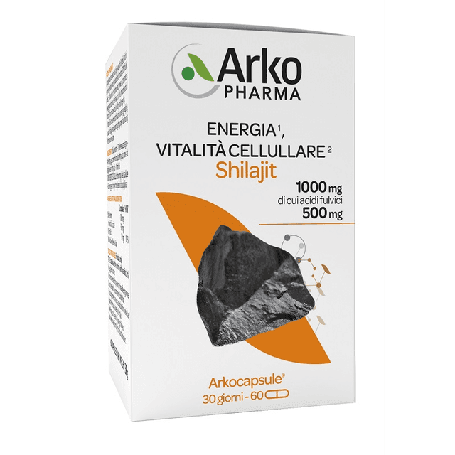 Arkocaps Shilajit Energie – 60 Kapseln mit Mumijo-Extrakt
