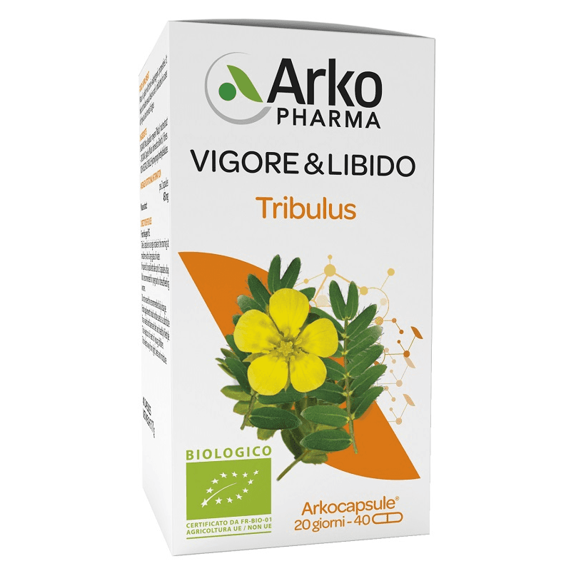 Arkocaps Tribulus Vigore – 40 Kapseln mit Tribulus terrestris