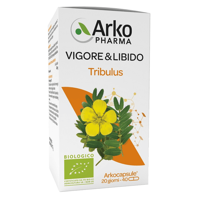 Arkocaps Tribulus Vigore – 40 Kapseln mit Tribulus terrestris