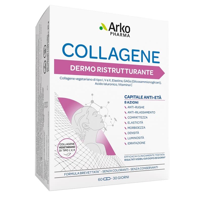 Collagene Dermo Ristrutturante – 60 Kapseln mit Kollagen