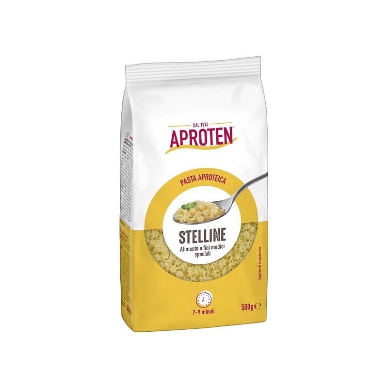 Aproten Pasta Stelline – eiweißarme Nudeln, 500 g