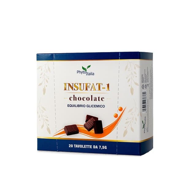 Insufat 1 Chocolate – 20 Riegel/Täfelchen mit Schokoladengeschmack