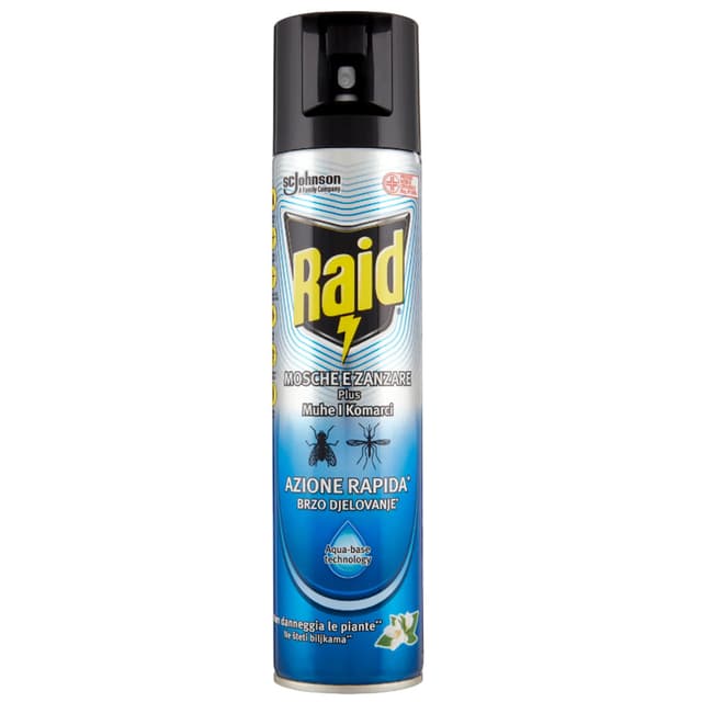 RAID Insektenspray Mücken & Fliegen Wasserbasis 400 ml