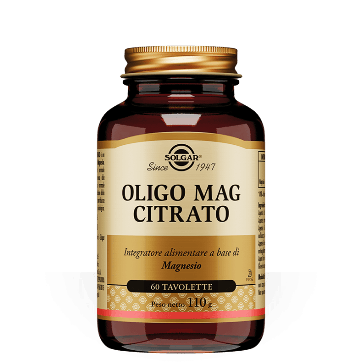 OLIGO MAG CITRATO 60TAV SOLGAR