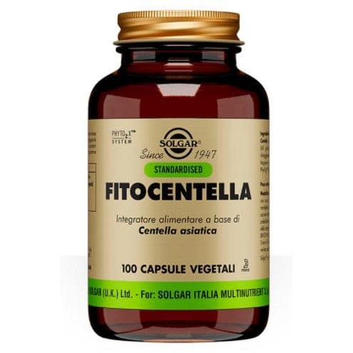 Fitocentella von Solgar – 100 Kapseln