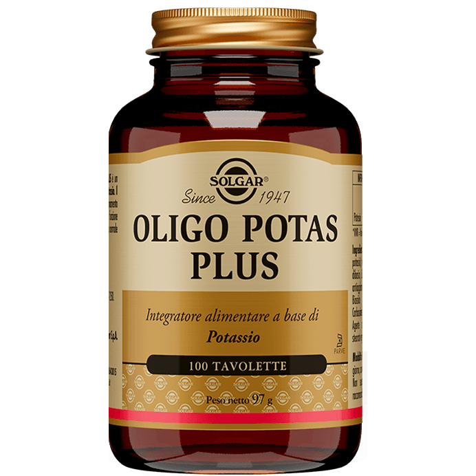 OLIGO POTAS PLUS 100TAV SOLGAR