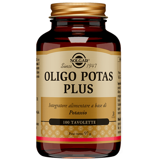 OLIGO POTAS PLUS 100TAV SOLGAR