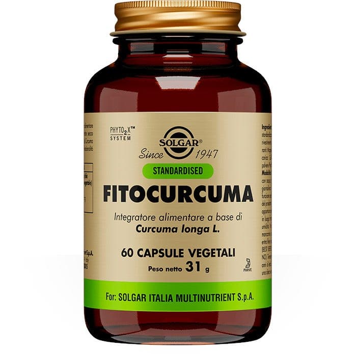 Fitocurcuma – 60 vegetarische Kapseln Solgar